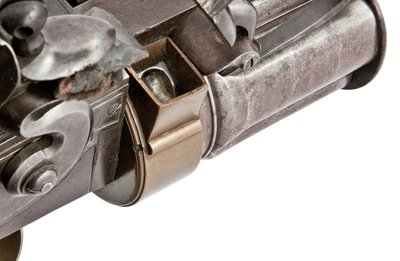 Fusil à silex rotatif à cinq coups breveté Collier de calibre 28, c.1819-20 - Elisha Haydon Collier