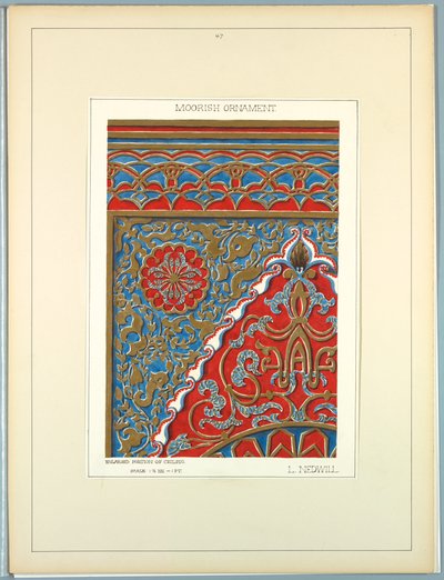 Ornement historique, vers 1900 - Elizabeth A. Nedwill