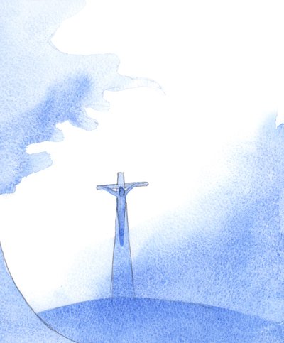 Alors que le Christ venait à notre Autel lors de la Consécration, j