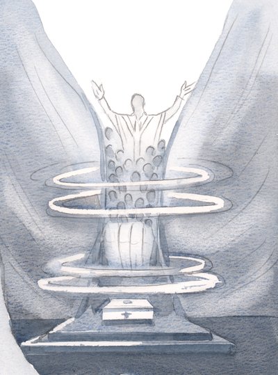 À la messe, le Saint-Esprit nous lie ensemble avec le Christ comme des épis de maïs liés en une seule gerbe - Elizabeth Wang