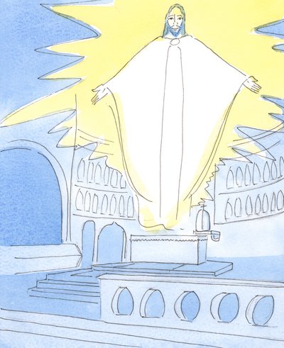 À la fin des temps, le Christ ressuscité dans la gloire jugera tous les peuples - Elizabeth Wang