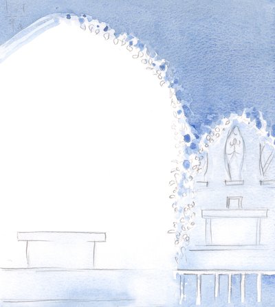 Avant le début de la Sainte Messe, j