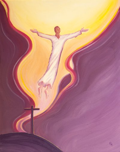 Par la volonté, la prescience, le plan, le consentement et la justice du Père, le Christ a souffert et est mort, et a sauté vers Son Père, nous attirant dans son sillage - Elizabeth Wang