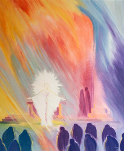 Le Christ notre Grand Prêtre est vraiment Présent à la Messe pour nous aider et nous sauver, 2000 - Elizabeth Wang