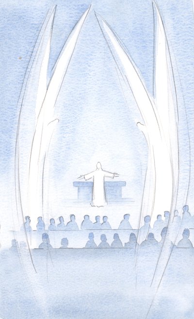 Le Christ notre Seigneur ressuscité était Présent en nous, dans Sa gloire et Sa puissance, gardé par Ses Saints Anges - Elizabeth Wang