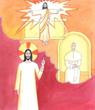 Le Christ voit combien il peut être difficile de trouver une bonne catéchèse pour un chercheur, à une époque où de nombreux dissidents dans l