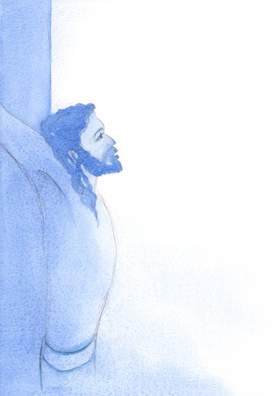 Le Christ, vrai homme, a aimé ses semblables avec son amour divin, "en une réparation infinie pour toutes leurs offenses". - Elizabeth Wang