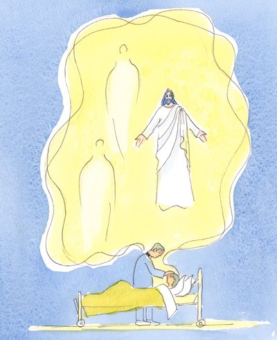Le don de Dieu aux malades est Jésus-Christ lui-même, avec le Père et le Saint-Esprit, un seul Dieu - à l