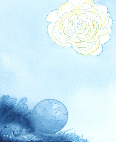 Le Ciel était représenté comme une énorme fleur, au cœur de laquelle se trouvait un sanctuaire magnifique, parfumé et éblouissant - Elizabeth Wang