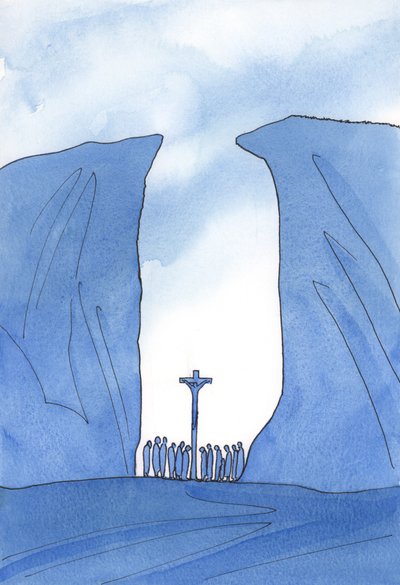 Aussi petite, isolée ou persécutée que soit notre communauté, le Christ est parmi nous à la messe, comme dans un gouffre - Elizabeth Wang