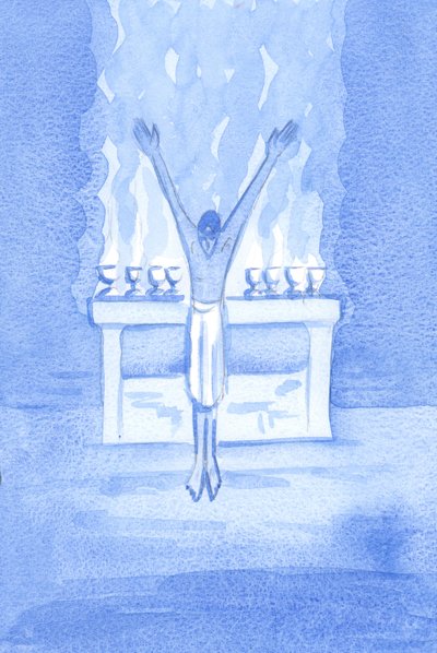 Si le Christ - avec révérence - offre humblement des louanges au Père, ose-t-on sur terre offrir des louanges avec moins de révérence ? - Elizabeth Wang