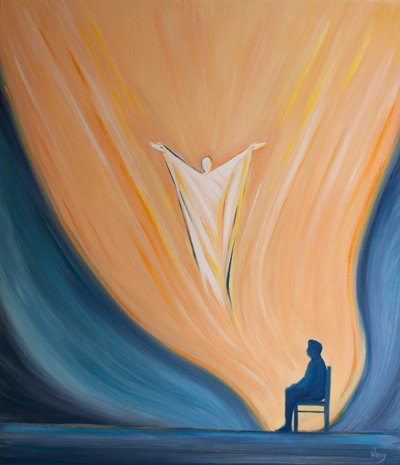 Dieu attire dans Sa béatitude après la mort ceux qui peuvent supporter la luminosité de la gloire, tandis que ceux qui sont encore consumés par la honte attendent en bas. - Elizabeth Wang