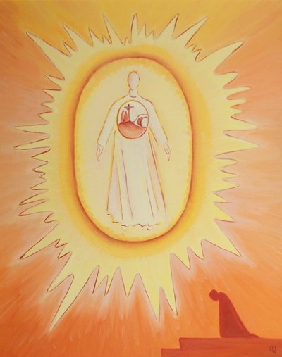 En me tournant vers le Christ ressuscité qui est avec le Père au ciel, je trouve en Christ tous les événements salvateurs de sa vie qui sont la raison de mon espérance - Elizabeth Wang