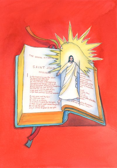 Jésus-Christ nous est révélé à travers sa sainte Parole, chaque fois que nous lisons les Écritures ou les entendons proclamées à la messe. Par Lui, nous connaissons le Père - Elizabeth Wang