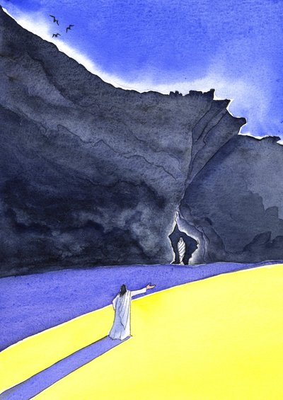 Jésus ressuscite Lazare - Elizabeth Wang