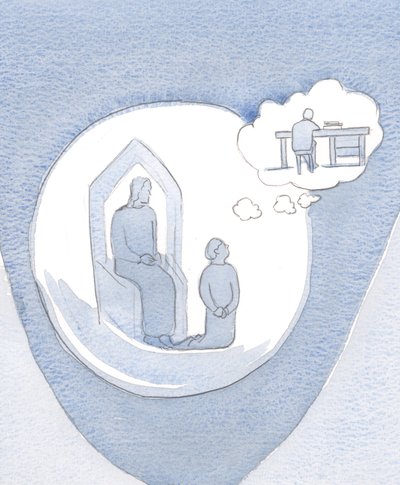 Jésus attend avec une patience et une gentillesse infinies, quand j