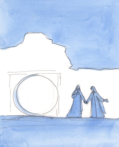 Tout comme Notre Sainte Mère a persévéré dans l