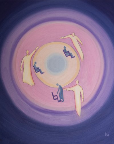 La vie en Christ est comme un processus en mouvement constant de guidance aimante des Trois Personnes Divines. Cela attire les âmes volontaires vers une plus grande sainteté - Elizabeth Wang
