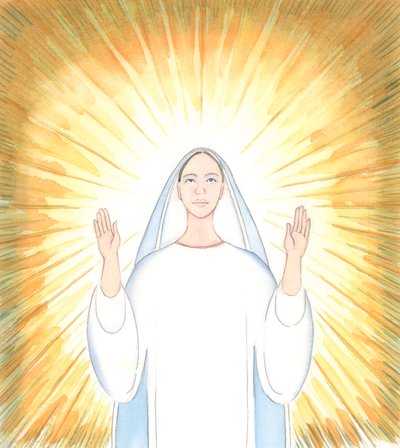 Tout le désir de la Sainte Vierge est de rendre gloire à son Père, comme l