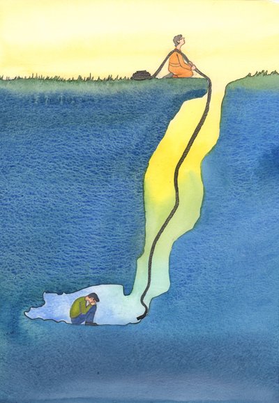Notre prière est comme une ligne de vie descendue du Ciel pour aider ceux qui sont perdus et piégés dans les difficultés - Elizabeth Wang