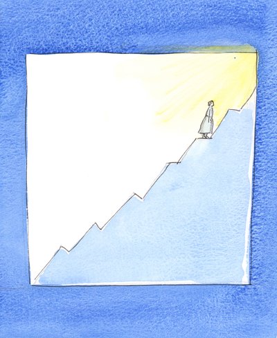Notre progression vers le Ciel peut ressembler à un graphique de ventes - Elizabeth Wang