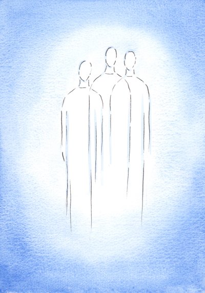 La Sainte Trinité, un seul Dieu, trois Personnes, vit dans l