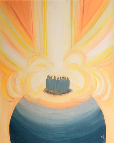 Par le Christ, la lumière du ciel nous enveloppe à chaque messe - Elizabeth Wang