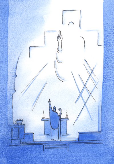 À travers chaque évêque en communion avec le Pape, Dieu le Père nous sanctifie, nous enseigne et nous guide - Elizabeth Wang