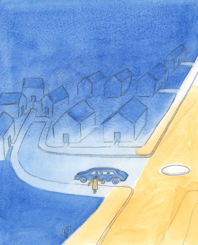 Quand les gens demandent le chemin, il est gentil de dire la vérité; par exemple, expliquer s