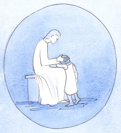 Quand nous nous repentons de nos péchés, Jésus-Christ nous regarde avec tendresse, tout comme une mère embrasse son enfant - Elizabeth Wang