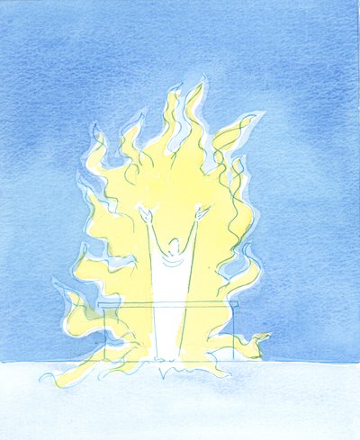 Chaque fois que le Saint Sacrifice est offert depuis notre autel, le Christ Qui est Présent sous forme sacramentelle loue le Père dans l