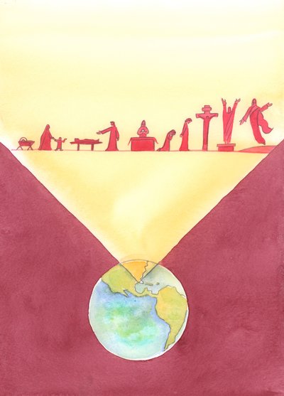 Partout où la Messe est célébrée, ceux qui y assistent sont présents à l