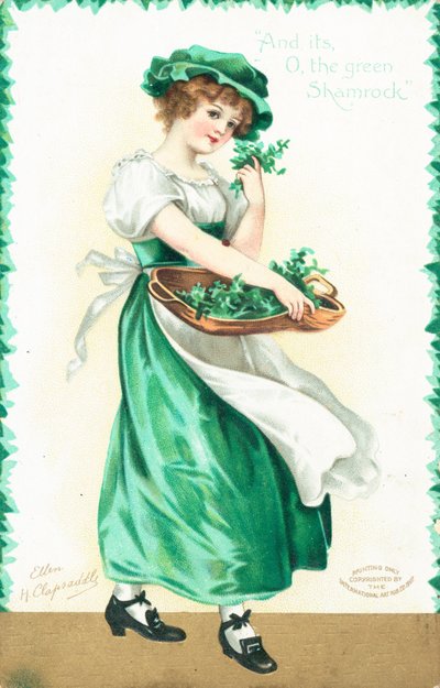 Carte de la Saint-Patrick - Ellen Hattie Clapsaddle