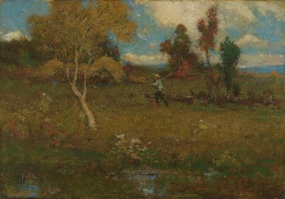 Retour de la ferme, vers 1915-1920 - Elliott Daingerfield