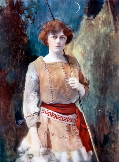 Dame Irene Vanbrugh dans The Admirable Crichton, vers 1902 - Ellis and Walery