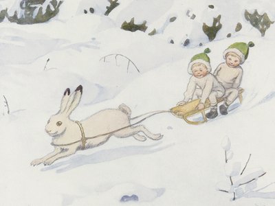 Le lièvre des neiges - Elsa Beskow