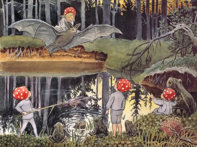 Les enfants du Père Noël : La chauve-souris - Elsa Beskow