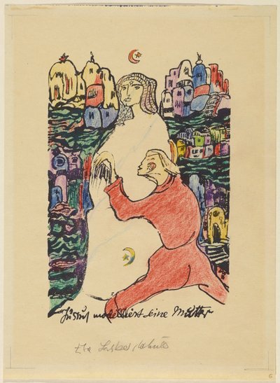 Jussuf modèle sa mère - Else Lasker Schüler