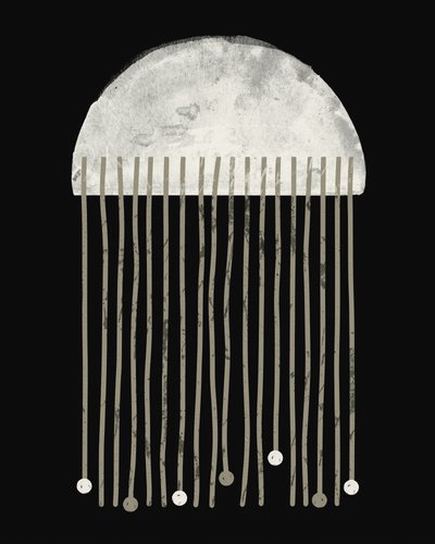 Gouttelettes de pluie abstraites - Ema Paraschiv