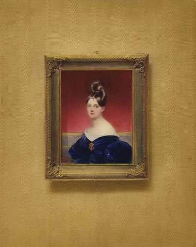 Portrait de la princesse Louise Amélie de Bade - Emanuel Thomas Peter
