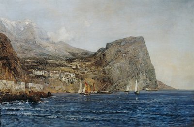 Paysage côtier en Dalmatie - Emil Jakob Schindler