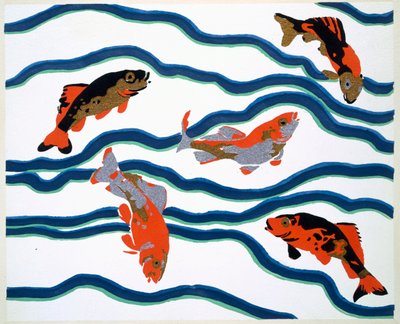 Motif de design aquatique de 