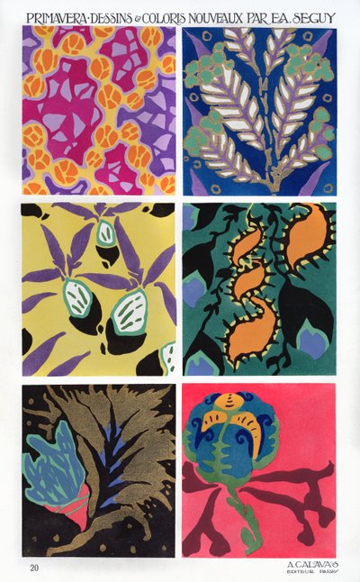 Nouveaux motifs et couleurs pour papier peint, produits pour le Studio de Design 
