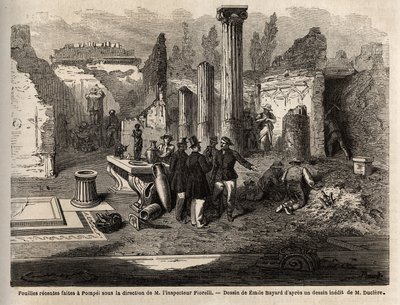 Les fouilles de 1864 à Pompéi, sous la direction de l
