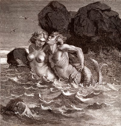 La sirène - Emile Antoine Bayard