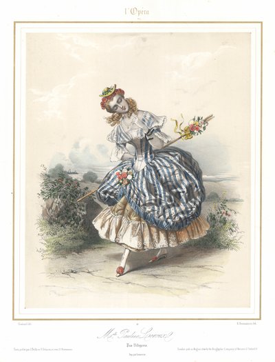 La danseuse de ballet française Pauline Leroux dansant à l
