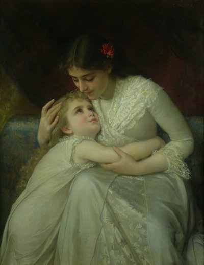 Mère et enfant - Emile Munier