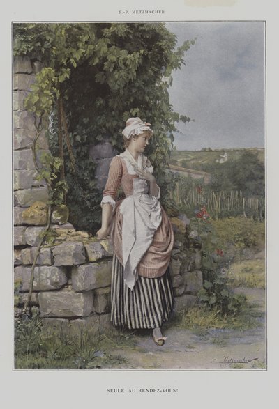 Seule au Rendez-vous - Emile Pierre Metzmacher