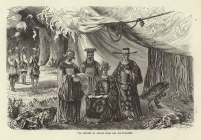 Empereur de Cochinchine et ses ministres - Emile Theodore Therond