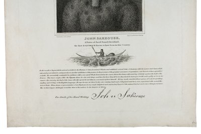 John Sakeouse, natif de Jacob Sound, Groenland, le premier Esquimau connu à avoir été dans ce pays, 1816 - Emilia Anderson